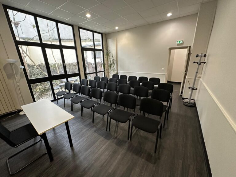 salle verte - en théâtre